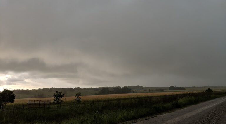 Tornado Warned storm in Jefferson County, Oklahoma on May 16, 2021. The storm was extremely HP in nature