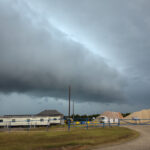 Shelf Cloud east of Carthage Texas