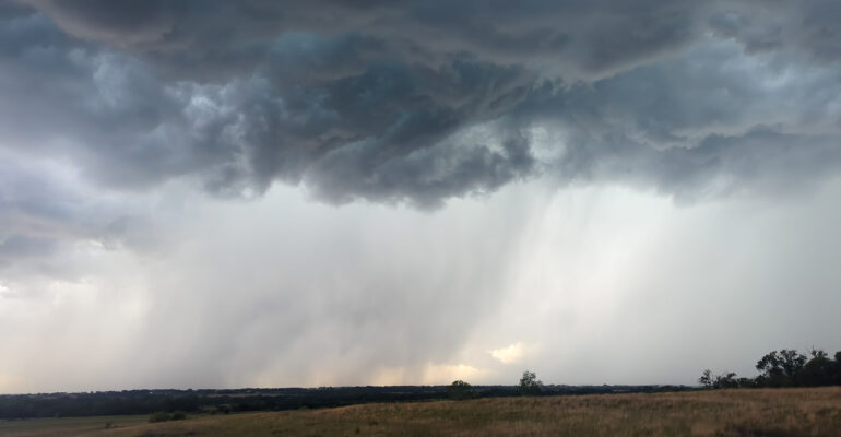 Storm near Garden Plain Kansas